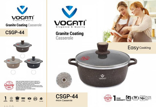 قابلمه تک گرانیت برند وگاتی (vogati) مدل CSGP-44