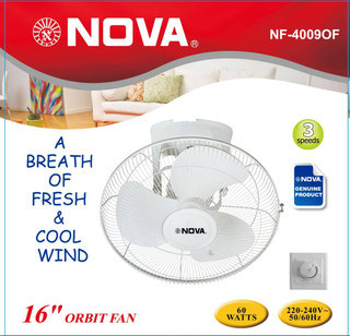 پنکه سقفی دیواری نوا مدل NF-4009OF